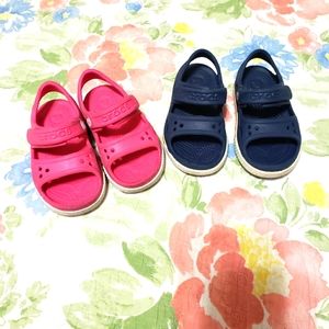 Crocs toddler boy and girl size 6 and 7